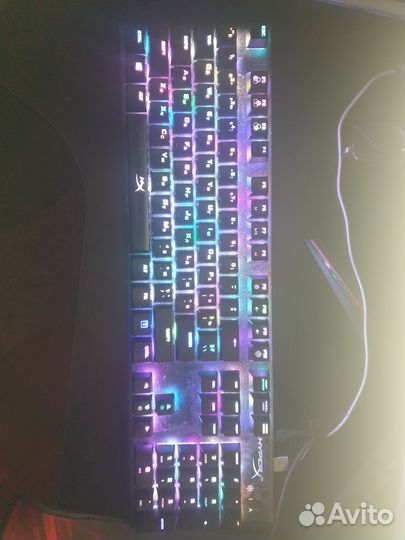 Игровая механическая клавиатура HyperX