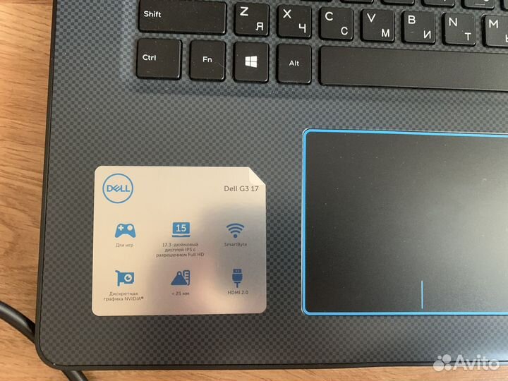 Игровой ноутбук dell