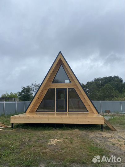 Строительство каркасных домов. A-frame