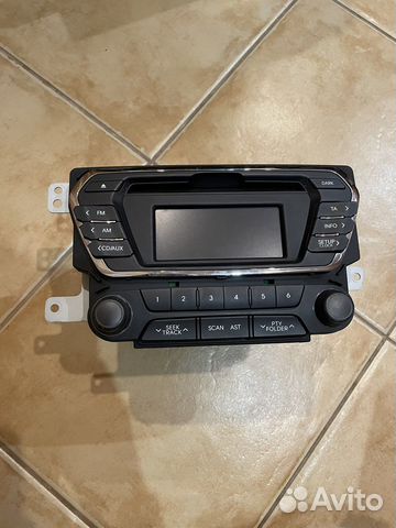 Штатная могнитола на kia rio 3