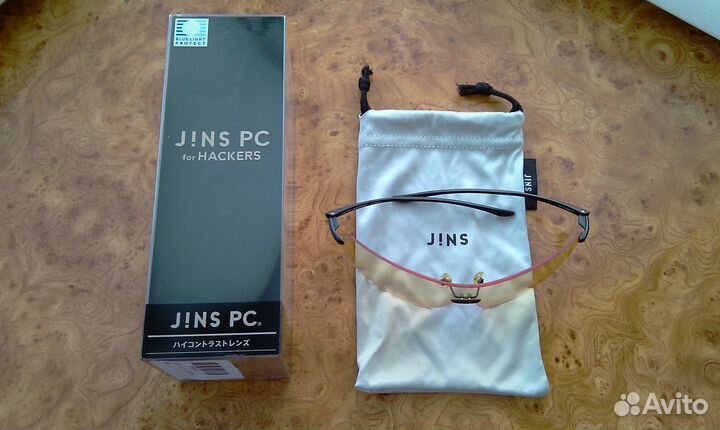 Очки для компьютера jins PC for Hackers Linear