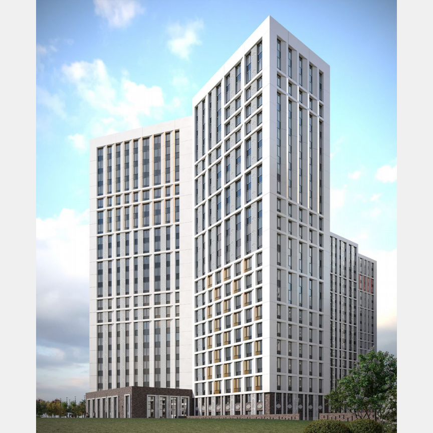 1-к. квартира, 35,7 м², 13/22 эт.