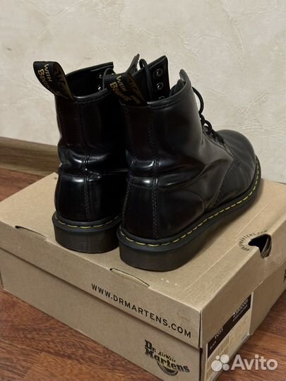 Dr martens voss черные ботинки 41