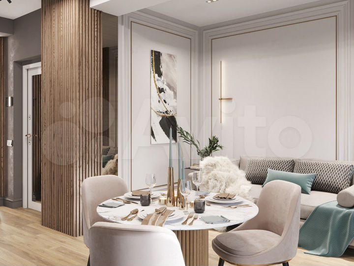 Апартаменты-студия, 27,1 м², 2/8 эт.