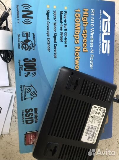 Wifi роутер asus RT-N10