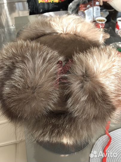 Шапка из песца