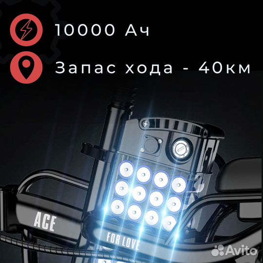 Электровелосипед новый складной Shuailing