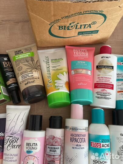 Косметика пакетом новая