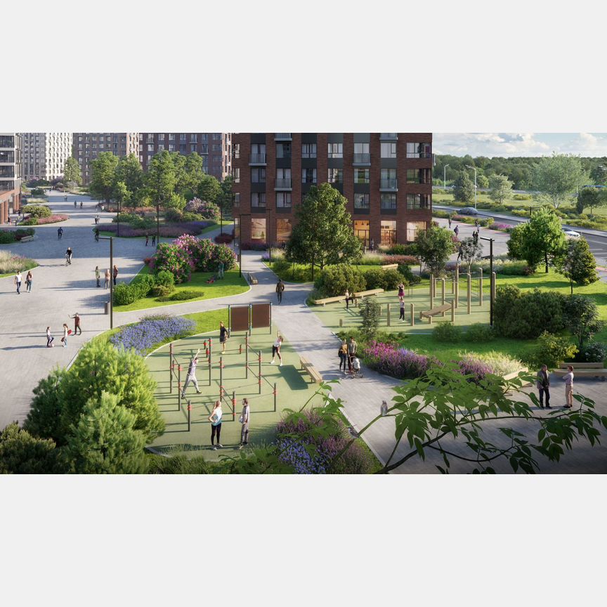 1-к. квартира, 35,1 м², 1/14 эт.