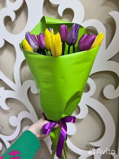 Букет тюльпаны цветы