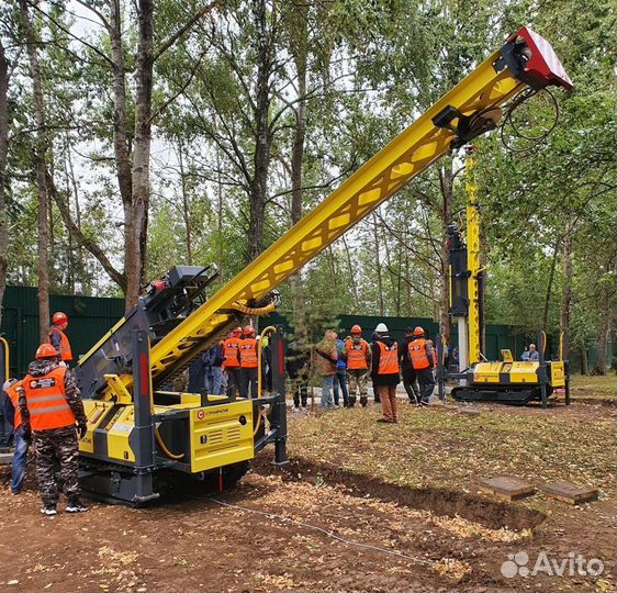Мобильная сваебойная установка Стройматик сгк-300