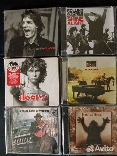 Фирменные CD rock,jazz,blues (USA,EU)