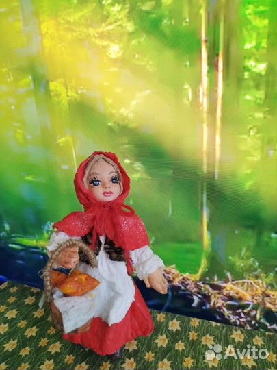 Ватные елочные игрушки