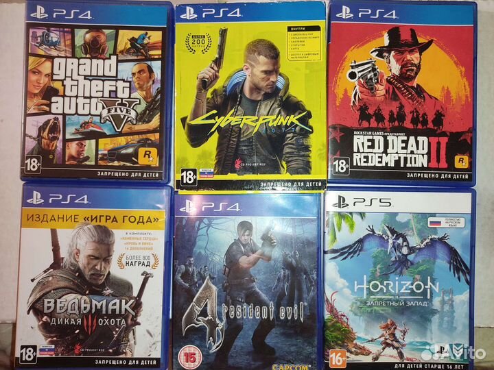 Продажа/Аренда 40+ игр для PS4/PS5 17.03.23