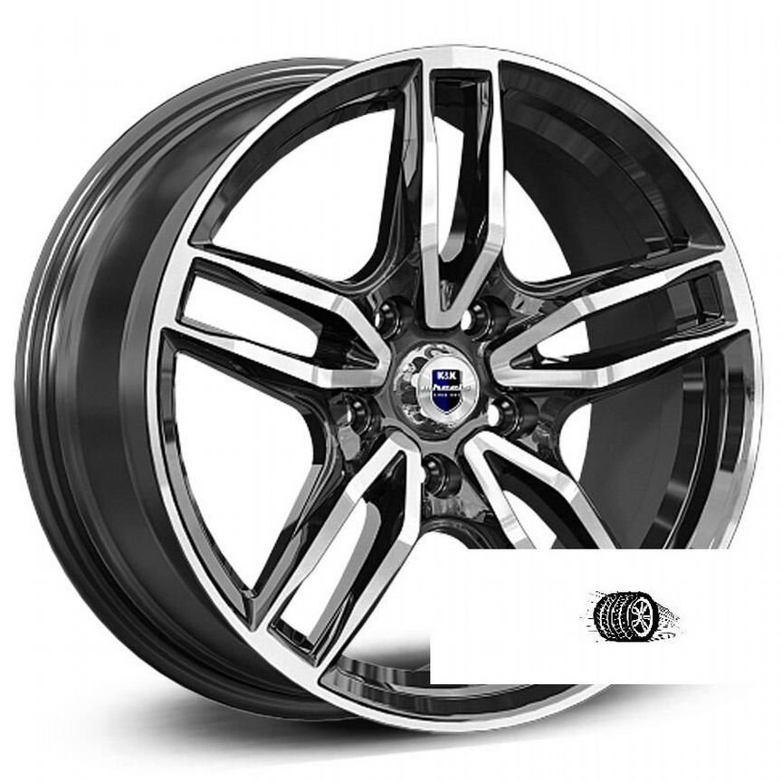 Литые диски K&K 8×R17 5×112