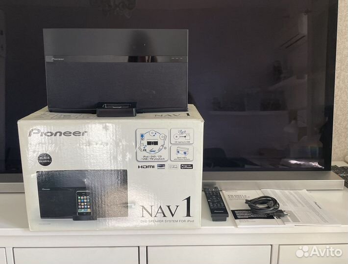 Колонка Pioneer XW-NAV1 iPod dock