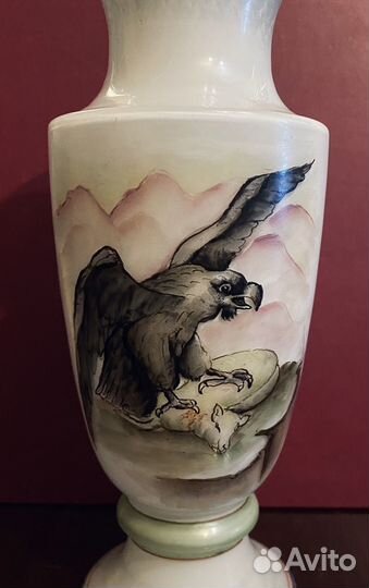 Ваза с живописью. 19 век