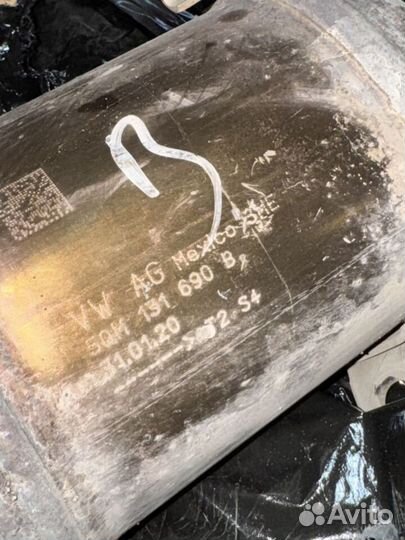 Катализатор jetta 7 gli 2020