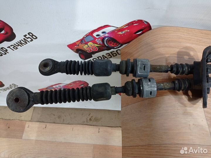 Кулиса троса в сборе МКПП Kia Rio 2 рест. 2011