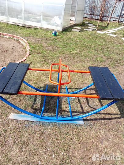 Качели, качалка времён СССР