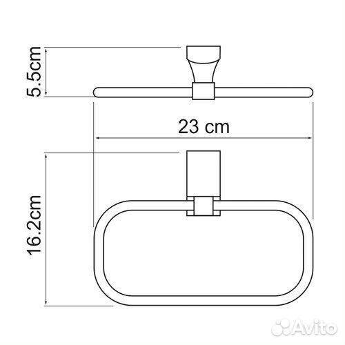 Wasserkraft K-5060 Полотенцедержатель