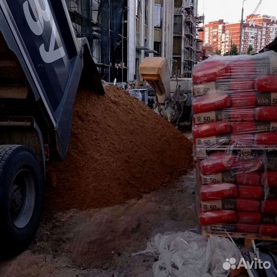 Песок речной доставка