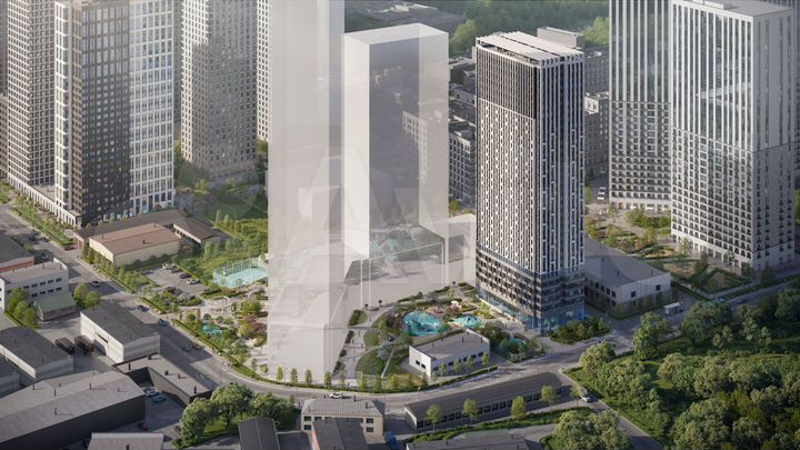 2-к. квартира, 61,9 м², 6/31 эт.