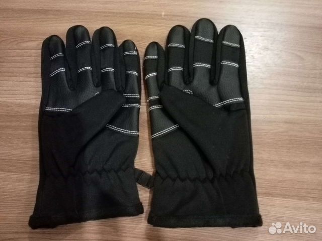 Перчатки муж. Размер 8,утеплен.кожаные, новые