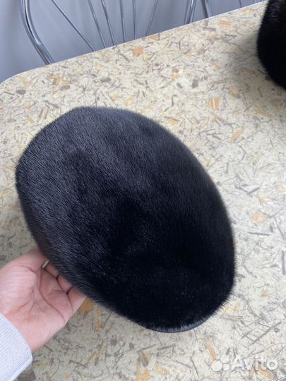 Меховая мужская кепка 62