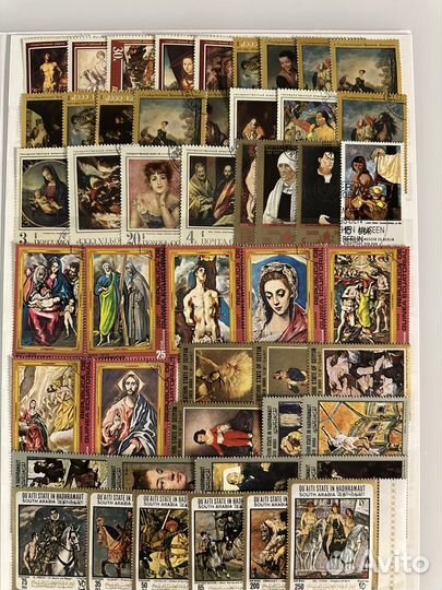 Марки живопись