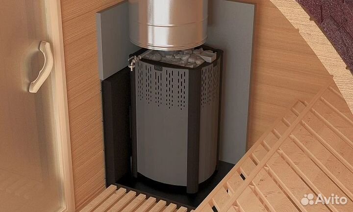 Банная печь Rain Костер 16 м3