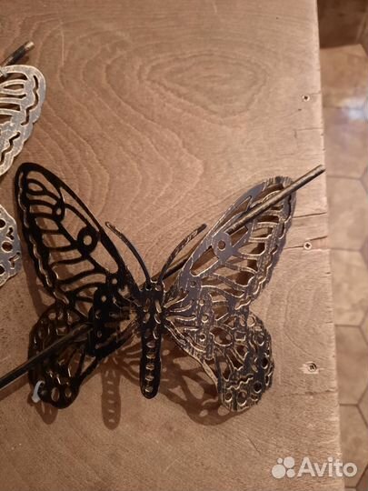 Зажимы для штор Бабочка