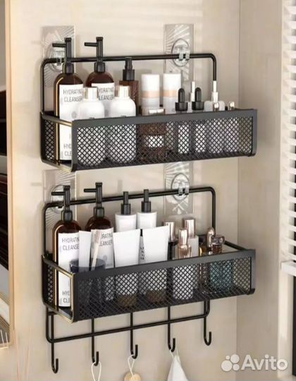 Полка для ванной набор из 2 шт