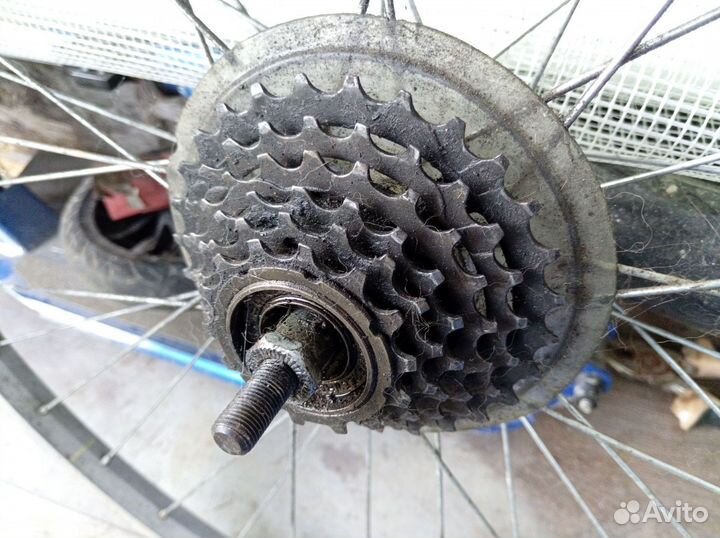 Кассета 6 скоростей задняя