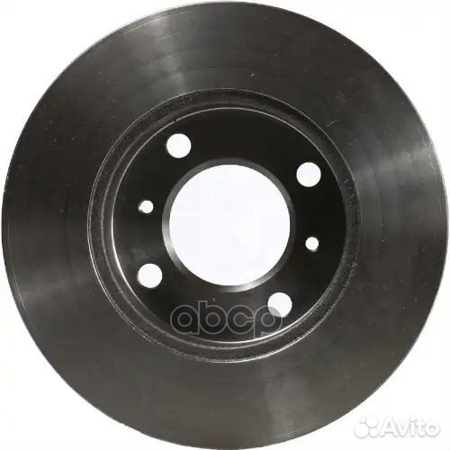 Диск тормозной передний не вентилируемый