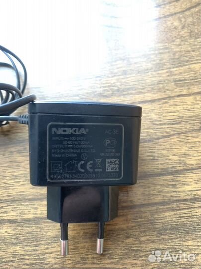 Зарядник Nokia две штуки