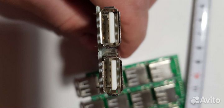 UBS 2.0 разъём на плате 2.54