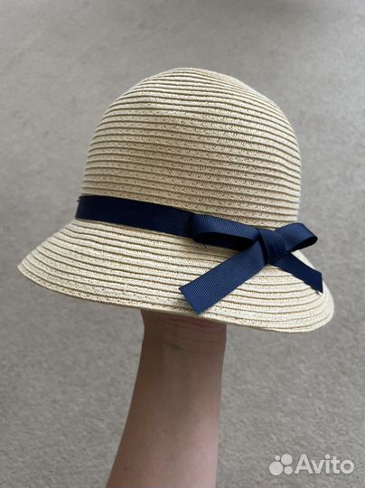 Соломенная шляпа детская