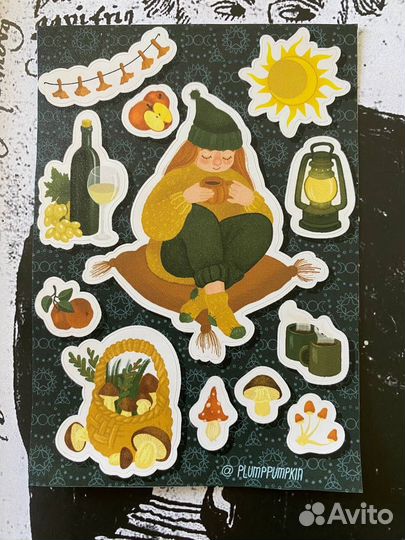 Наклейки стикеры