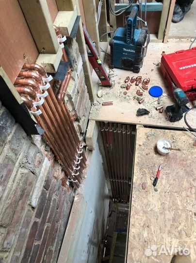 Монтаж систем отопления, водоснабжения. Под ключ