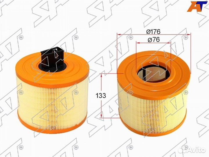Фильтр воздушный BMW 3-series E90/91/92/93 05-13/1