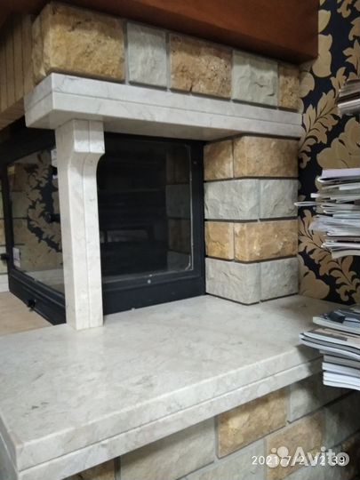 Камин облицовка + топка