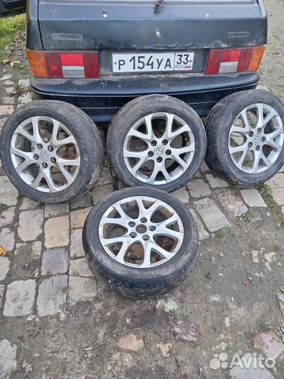 Литые диски r16 mazda