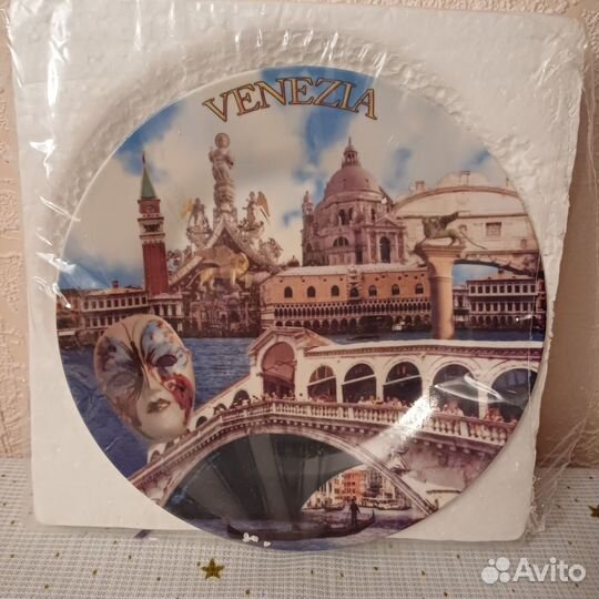 Тарелка сувенирная Венеция