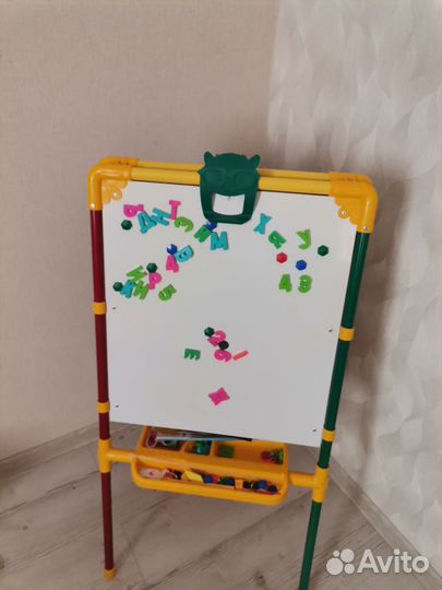 Мольберт детский двухсторонний