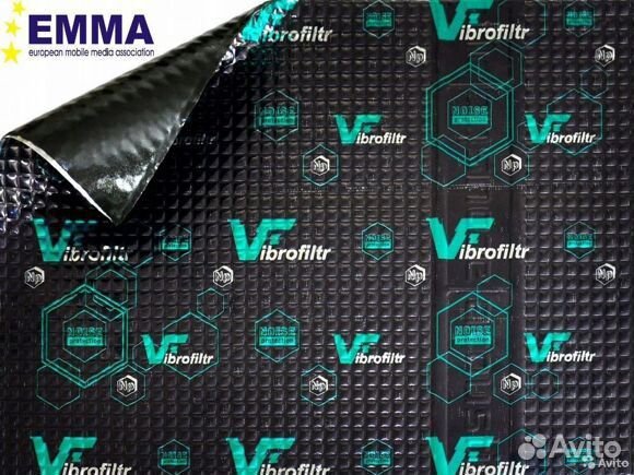 Шумоизоляция vibrofiltr PRO-3мм