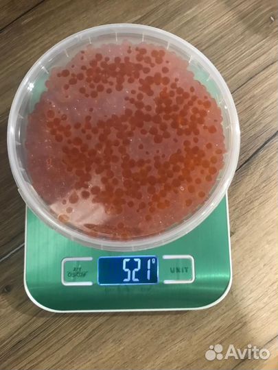 Красная икра горбуши