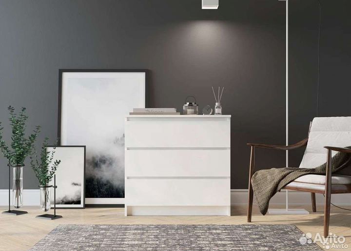 Комод Мори белый