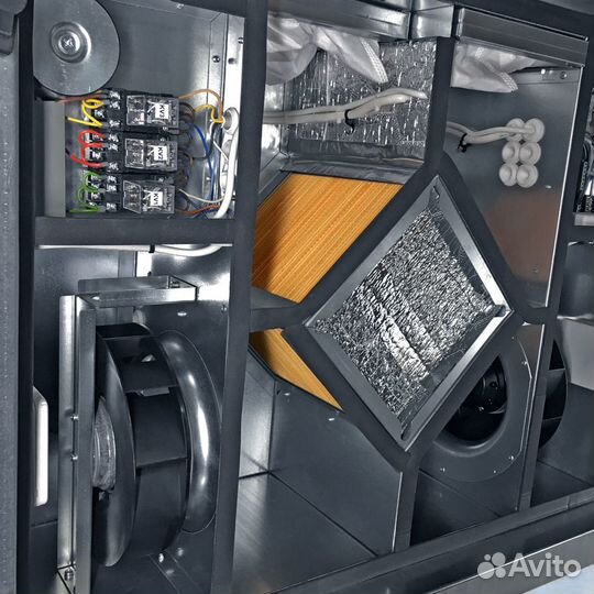 Рекуператор с автоматикой