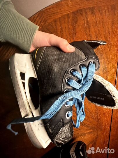 Хоккейные коньки bauer 31 размер